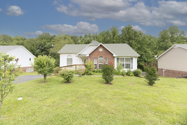 1036 Woodbrier Ln, Greenbrier, TN 37073 - view of front of property with a front lawn and brick siding