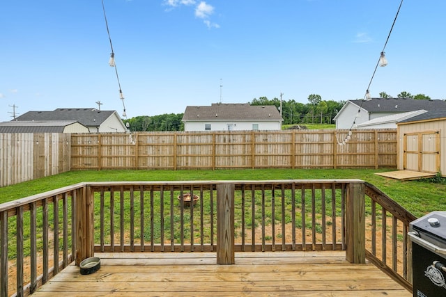611 Annas Way, Lewisburg, TN 37091 - deck featuring grilling area
