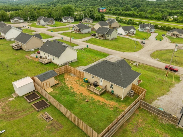 611 Annas Way, Lewisburg, TN 37091 - aerial perspective of suburban area with a forest