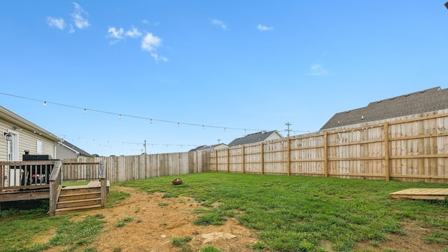 611 Annas Way, Lewisburg, TN 37091 - view of yard with a deck