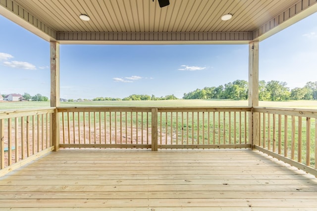 5359 Roy Holman Rd, Springfield, TN 37172 - view of wooden deck