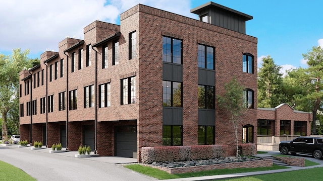 1701 Portland Ave Unit C, Nashville, TN 37212 - view of property with a garage