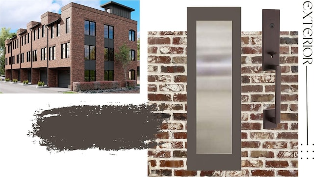 1701 Portland Ave Unit C, Nashville, TN 37212 - exterior view of brick siding