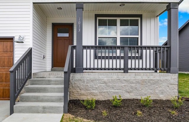 1013 Cherry Acres Dr, Clarksville, TN 37042 - doorway to property featuring a porch