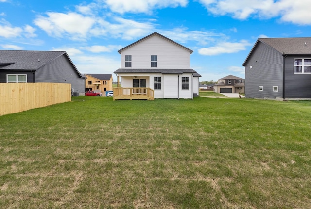 1013 Cherry Acres Dr, Clarksville, TN 37042 - rear view of property featuring a wooden deck