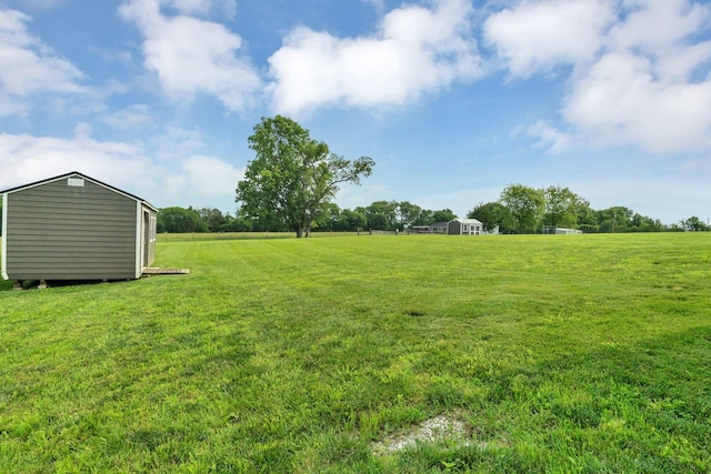 1006 Twilight Dr, Castalian Springs, TN 37031 - view of yard featuring a view of rural / pastoral area