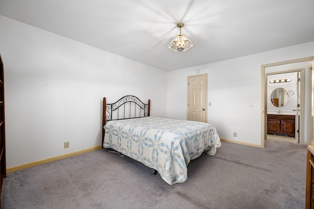 412 Benton Ln, Franklin, TN 37067 - bedroom with light colored carpet and baseboards