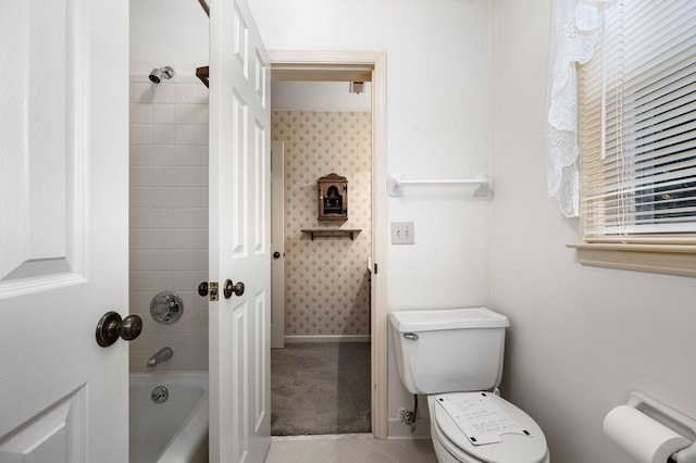 412 Benton Ln, Franklin, TN 37067 - full bath with toilet and shower / bathtub combination