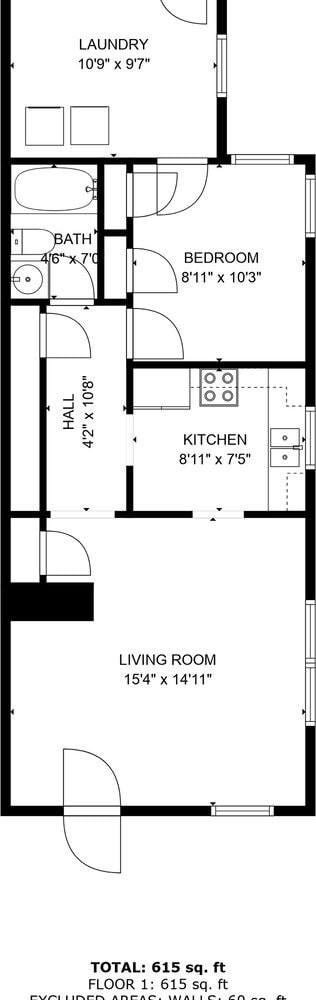 525 Maple St, Lewisburg, TN 37091 - property floor plan