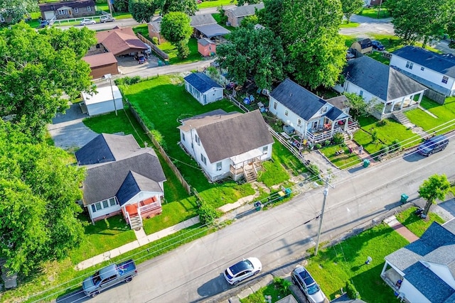 525 Maple St, Lewisburg, TN 37091 - aerial perspective of suburban area