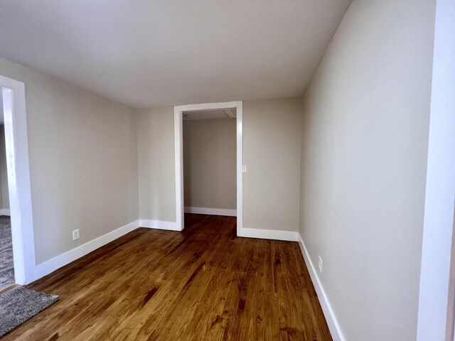 715 Hunt St, Winchester, TN 37398 - empty room with wood finished floors and baseboards