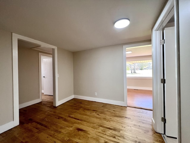 715 Hunt St, Winchester, TN 37398 - unfurnished room featuring baseboards and wood finished floors