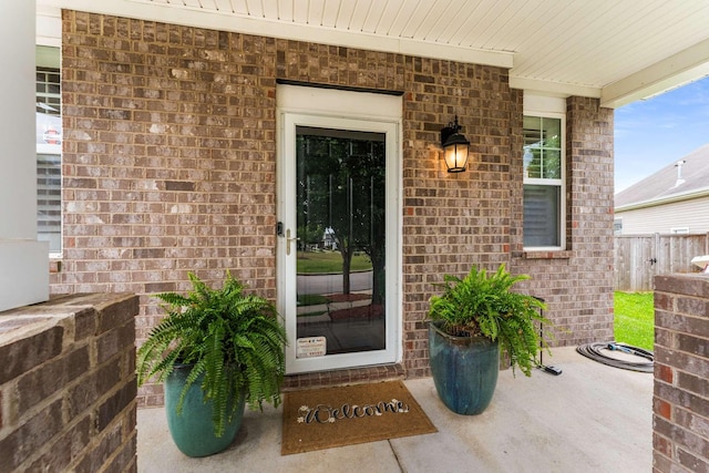 1205 Riverbirch Way, Hermitage, TN 37076 - entrance to property with brick siding and a porch