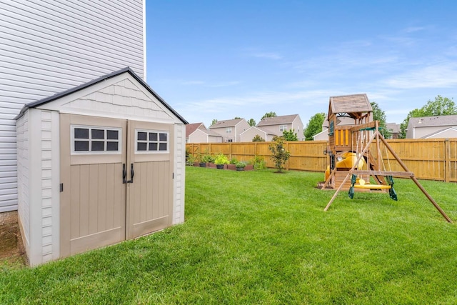 1205 Riverbirch Way, Hermitage, TN 37076 - view of yard featuring a playground