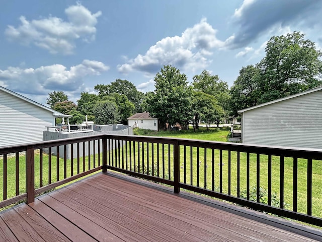 305 Wildwood Dr, Smyrna, TN 37167 - view of wooden deck