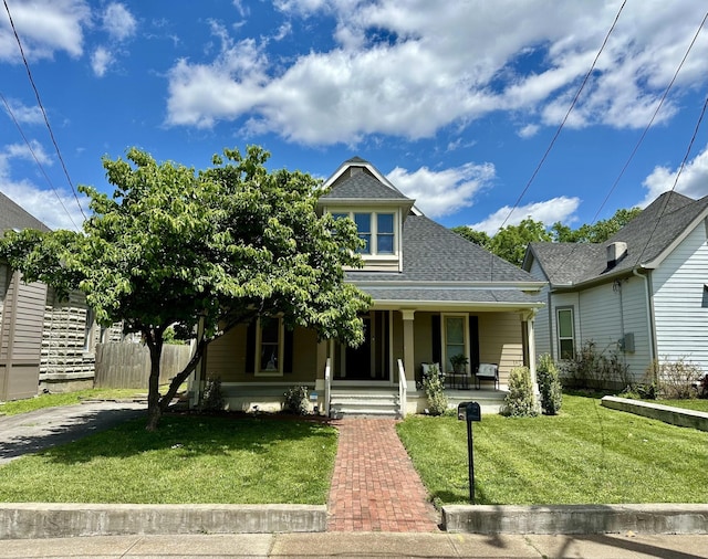311 Grace St, Nashville, TN 37207 - view of front of property with a porch and a shingled roof