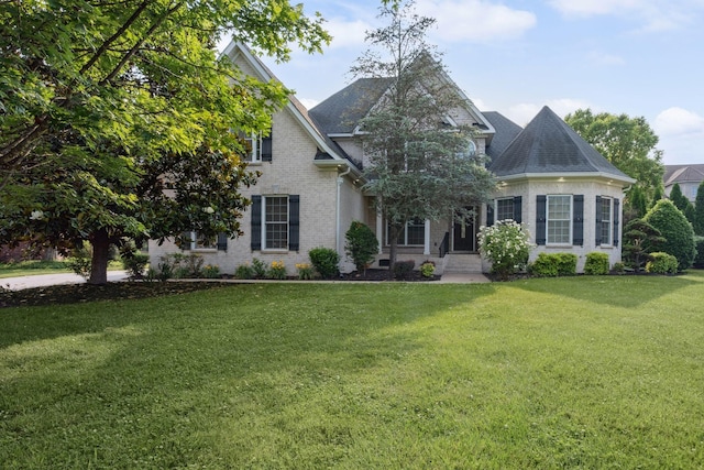 3334 Granite Springs Way, Murfreesboro, TN 37130 - view of front facade with a front yard and brick siding