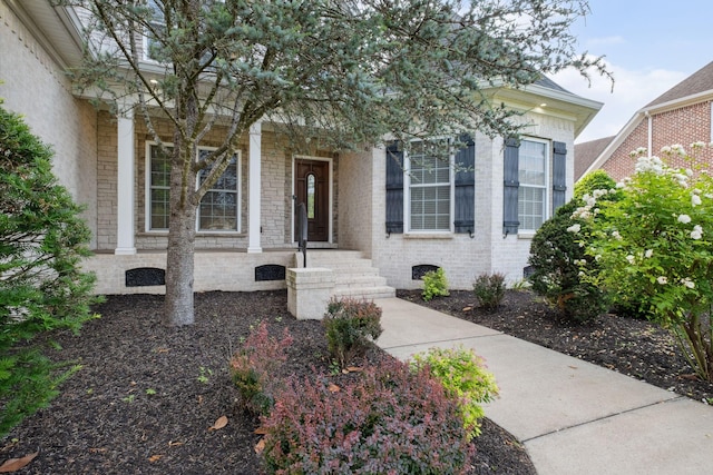 3334 Granite Springs Way, Murfreesboro, TN 37130 - view of exterior entry featuring brick siding