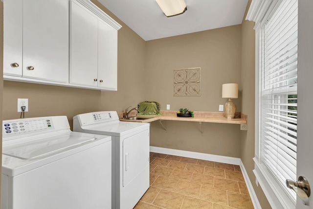 525 Amberly St, Murfreesboro, TN 37129 - washroom featuring cabinet space, washer and dryer, and baseboards