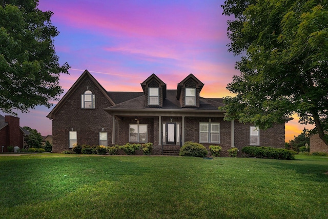 525 Amberly St, Murfreesboro, TN 37129 - view of front of house featuring brick siding and a lawn