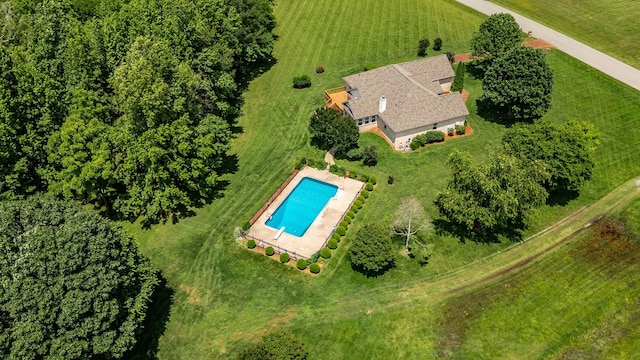 3505 Grove Park Dr, College Grove, TN 37046 - view of rural area featuring a pool area