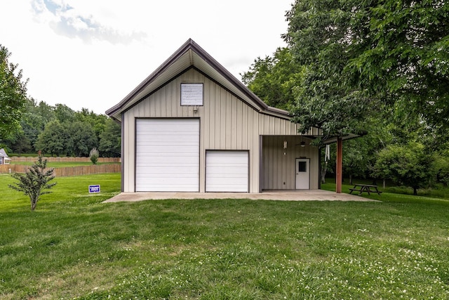 3505 Grove Park Dr, College Grove, TN 37046 - view of detached garage