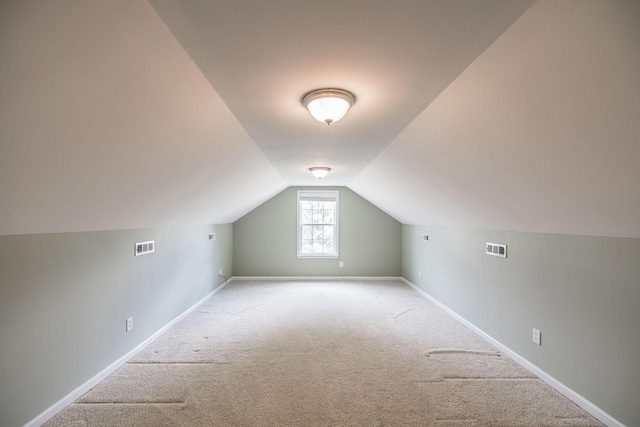 3505 Grove Park Dr, College Grove, TN 37046 - additional living space with carpet floors, lofted ceiling, and baseboards