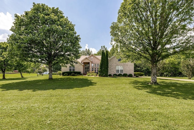3505 Grove Park Dr, College Grove, TN 37046 - view of front of home featuring a front lawn