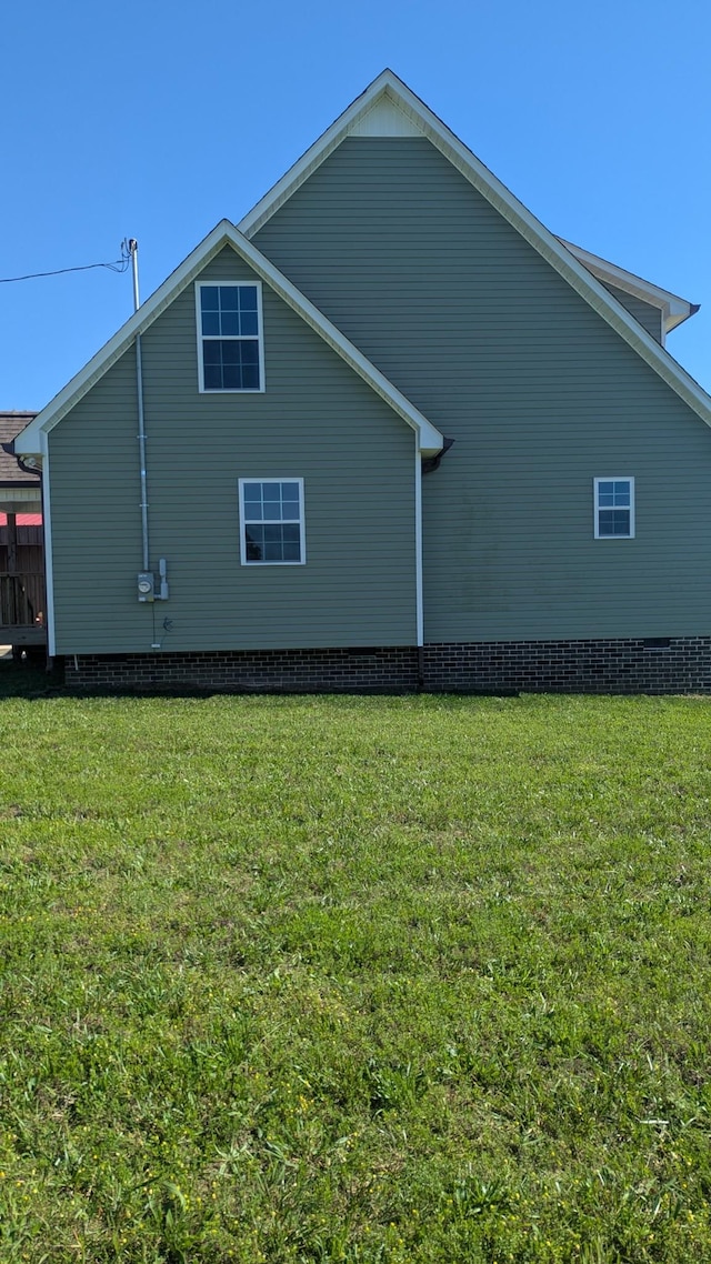 171 Ashmore Rd, Summertown, TN 38483 - view of side of property featuring a lawn