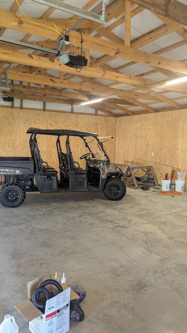 171 Ashmore Rd, Summertown, TN 38483 - garage with a garage door opener