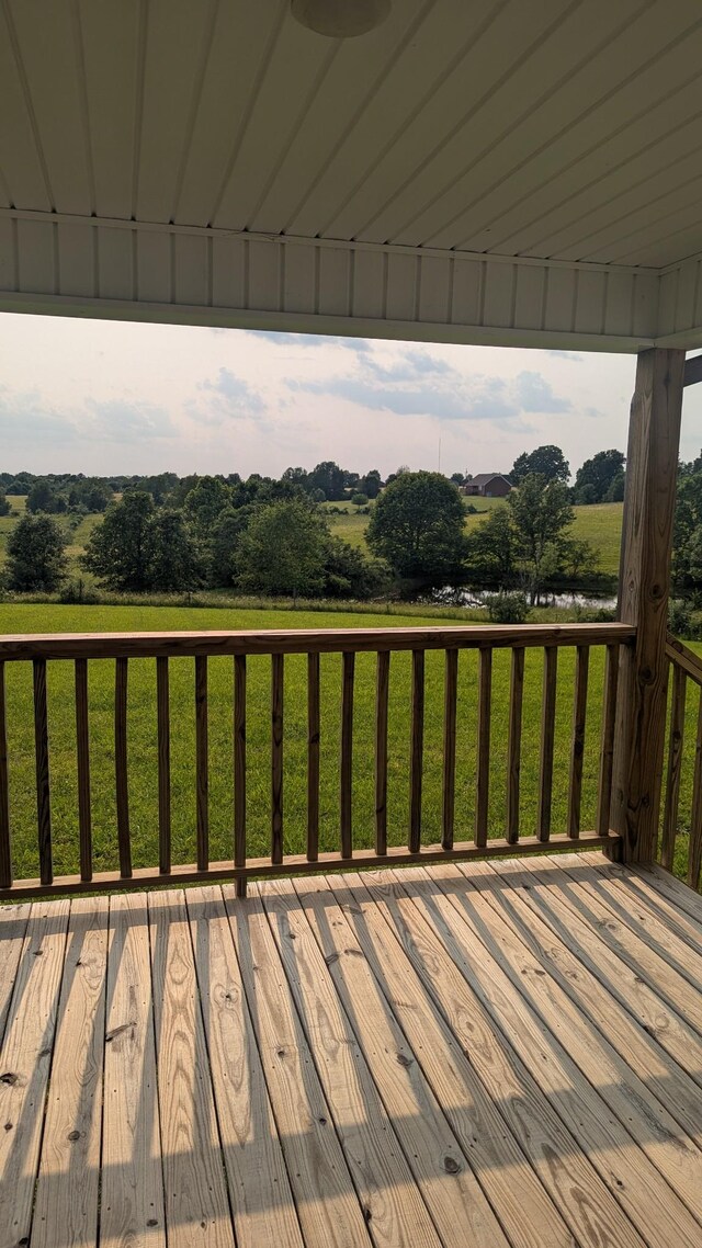 171 Ashmore Rd, Summertown, TN 38483 - view of wooden terrace