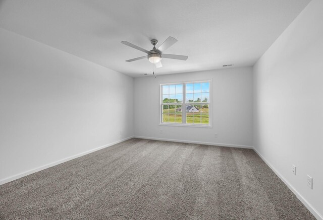 2582 Rafiki Dr, Clarksville, TN 37042 - carpeted spare room with a ceiling fan and baseboards