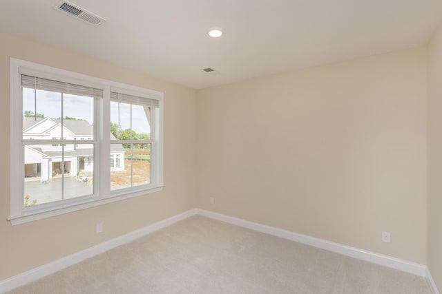 5962 Hunt Valley Dr, Spring Hill, TN 37174 - spare room with baseboards, light colored carpet, and recessed lighting