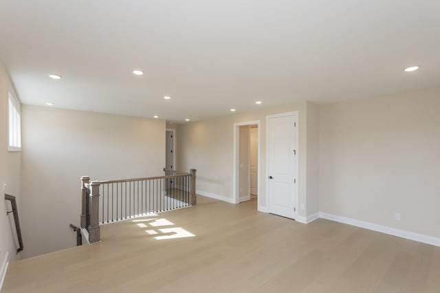 5962 Hunt Valley Dr, Spring Hill, TN 37174 - empty room with wood finished floors, recessed lighting, and baseboards