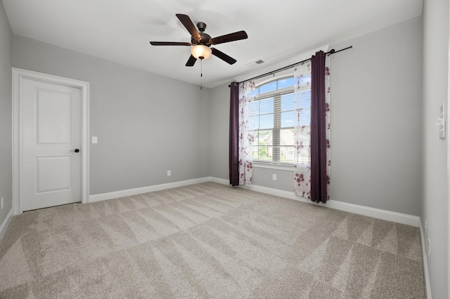 193 Knoxleigh Way, Murfreesboro, TN 37129 - carpeted spare room with ceiling fan and baseboards