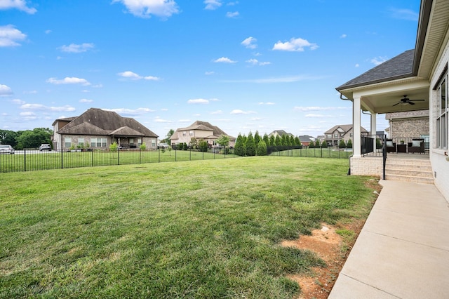 193 Knoxleigh Way, Murfreesboro, TN 37129 - view of yard featuring ceiling fan and a residential view