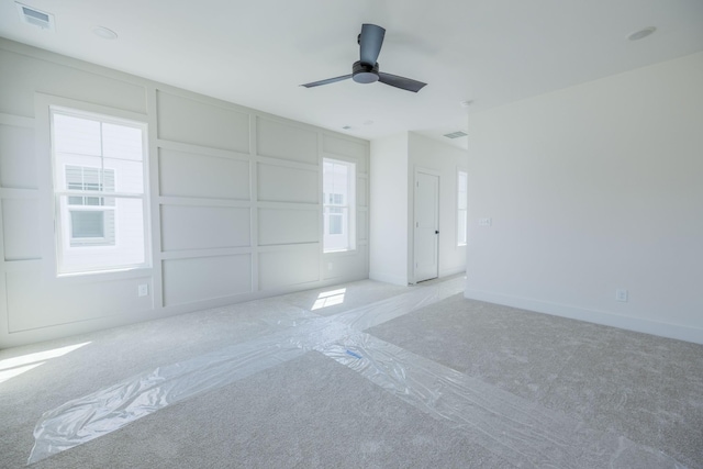 4072 Penfield Dr Unit B, Franklin, TN 37069 - empty room with a ceiling fan and carpet