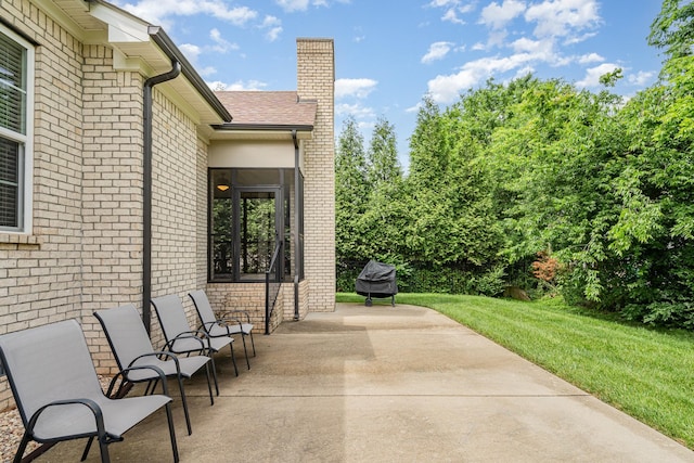 813 Stone Mill Cir, Murfreesboro, TN 37130 - view of patio with a grill