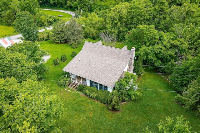 3975 Dry Creek Rd, Dowelltown, TN 37059 - view from above of property