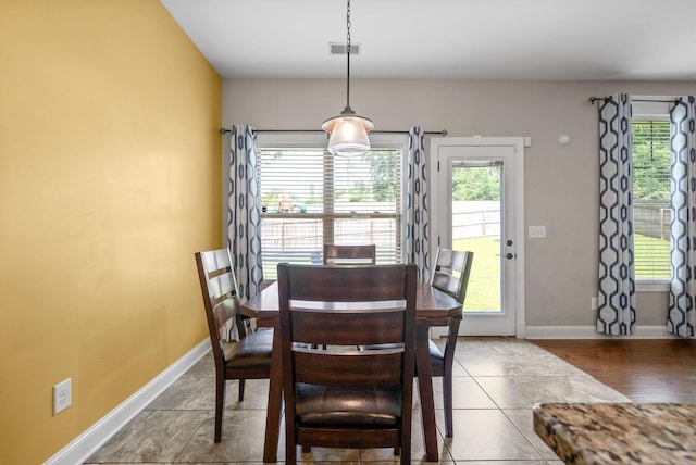 2157 Christina Ct, Hermitage, TN 37076 - dining area with healthy amount of natural light and baseboards