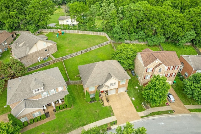 2157 Christina Ct, Hermitage, TN 37076 - aerial view of residential area