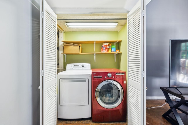 210 Old Hickory Blvd Unit 42, Nashville, TN 37221 - laundry room featuring separate washer and dryer