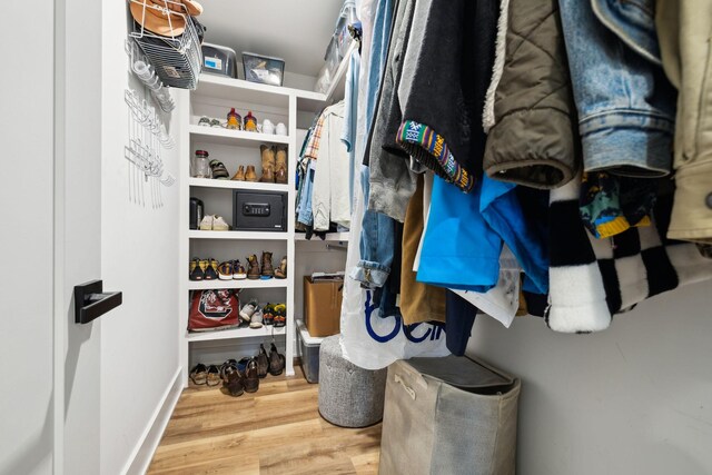304 Jenny Murff Dr, Antioch, TN 37013 - walk in closet featuring wood finished floors