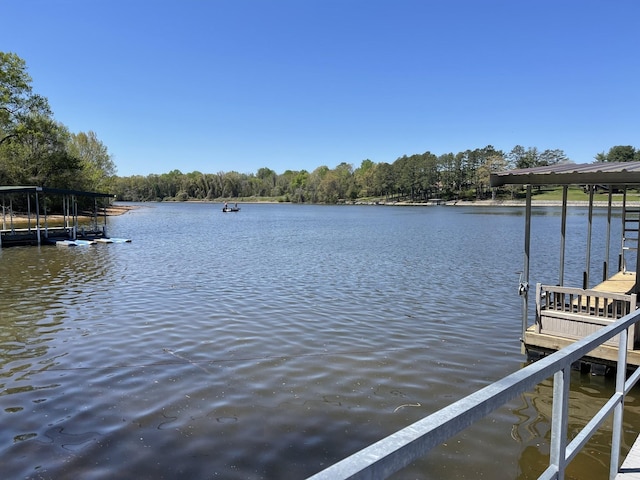 464 Loop Dr, Winchester, TN 37398 - dock area featuring a water view