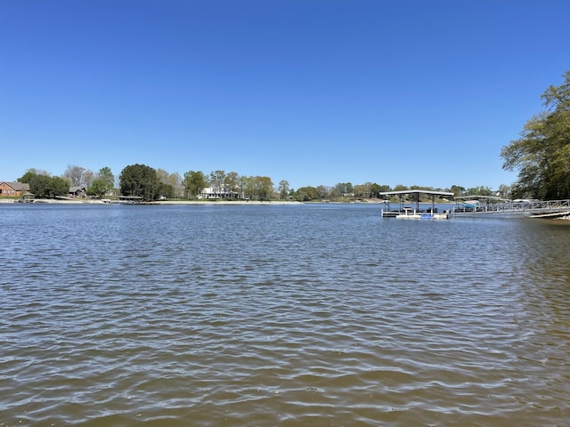 464 Loop Dr, Winchester, TN 37398 - water view featuring a boat dock
