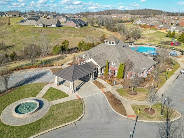 881 Meadowcrest Way, Lebanon, TN 37090 - aerial view of property's location featuring nearby suburban area