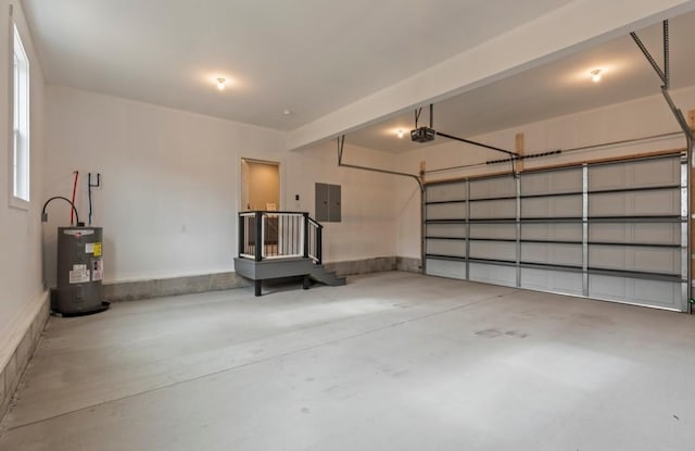 2420 Eagle Rock Rd, Monteagle, TN 37356 - garage with electric water heater and a garage door opener