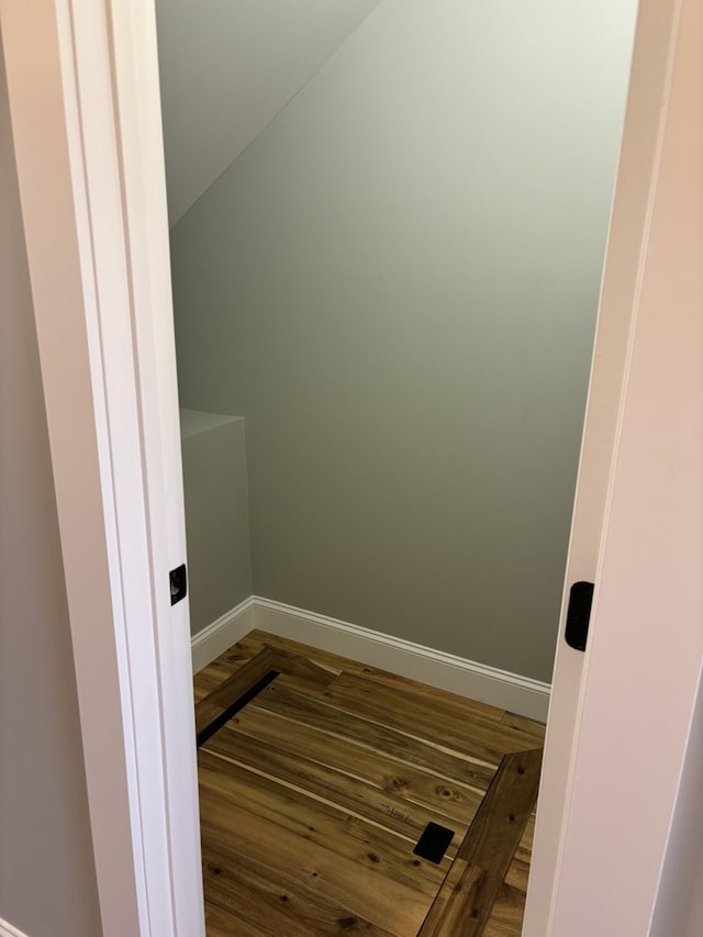 2420 Eagle Rock Rd, Monteagle, TN 37356 - interior space featuring wood finished floors and lofted ceiling