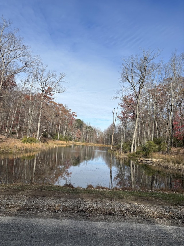 2420 Eagle Rock Rd, Monteagle, TN 37356 - water view with a heavily wooded area