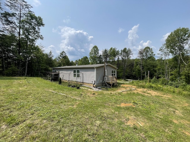 454 Slater Loop, Pikeville, TN 37367 - view of grassy yard with a view of trees